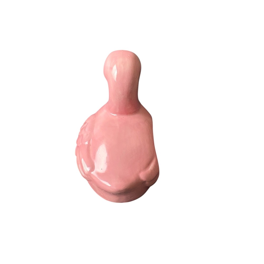 Pink‎ Flamingo Ceramic Sponge Holder Kitchen Sink Caddy Planter Dish Decor As is - Picture 6 of 8